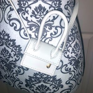 J small white bag